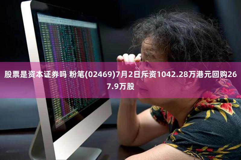 股票是资本证券吗 粉笔(02469)7月2日斥资1042.28万港元回购267.9万股