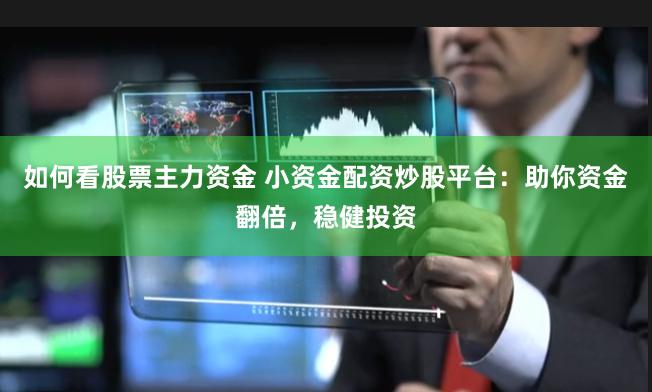 如何看股票主力资金 小资金配资炒股平台:助你资金翻倍,稳健投资